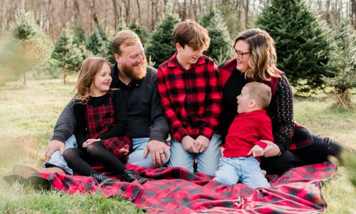 family holiday photography Auburn, MA