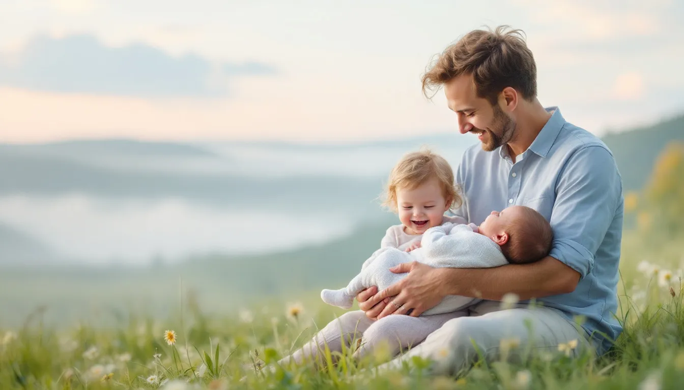 A family photography session capturing joyful moments together.