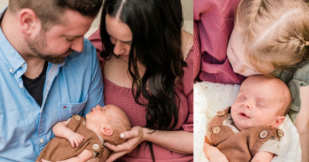 what to wear for family newborn pictures - New England Newborn Family Photos - Newborn Photographer
